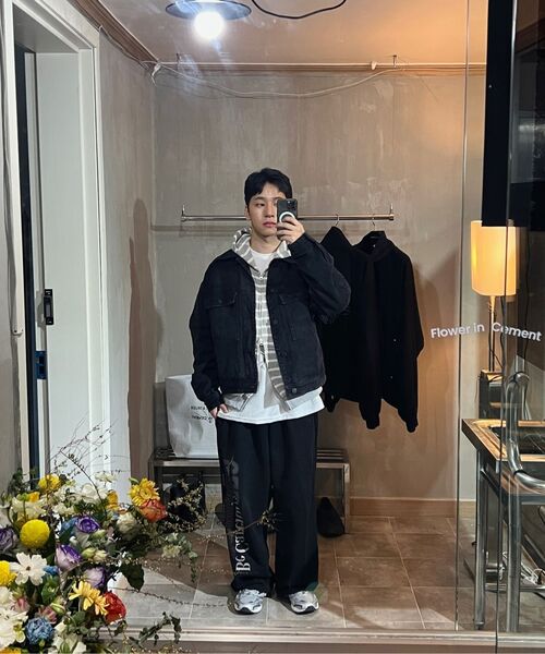 GAKKAI UNIONS（ガッカイユニオンズ）の「ウォーニングスウェットストリングパンツブラック（スウェットパンツ・レディース・その他・SMALL/MEDIUM/LARGE）」の8枚目の写真