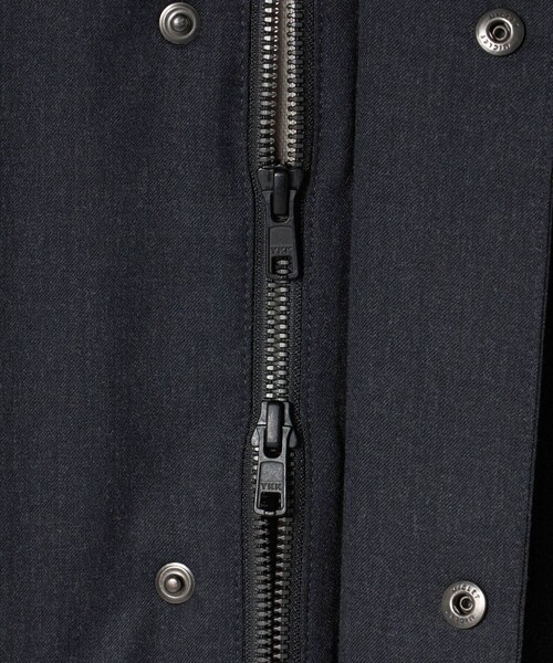 green label relaxing（グリーンレーベルリラクシング）の「TW パデット ミドルレングス 中綿ジャケット（その他アウター・メンズ・ブラック/ダークグレー・S/L/XL/M）」の22枚目の写真