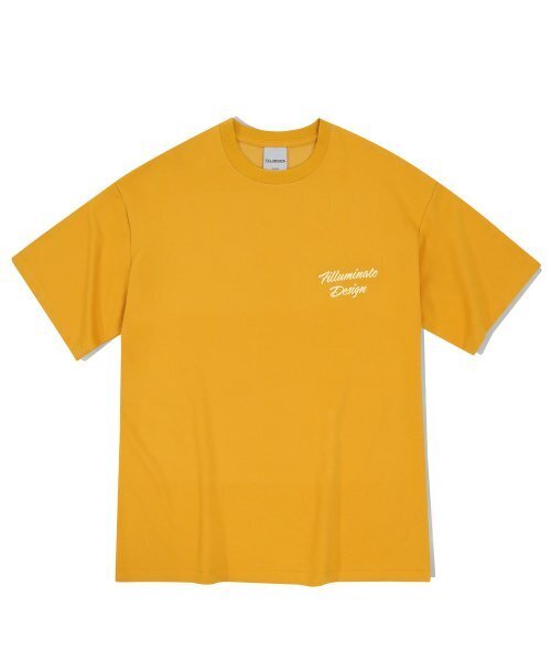 F.ILLUMINATE(フィルミネイト)の「オーバーサイズフラッフィーロゴTシャツ-イエロー(Tシャツ/カットソー・レディース・その他・MEDIUM/LARGE/X-LARGE)」の2枚目の写真