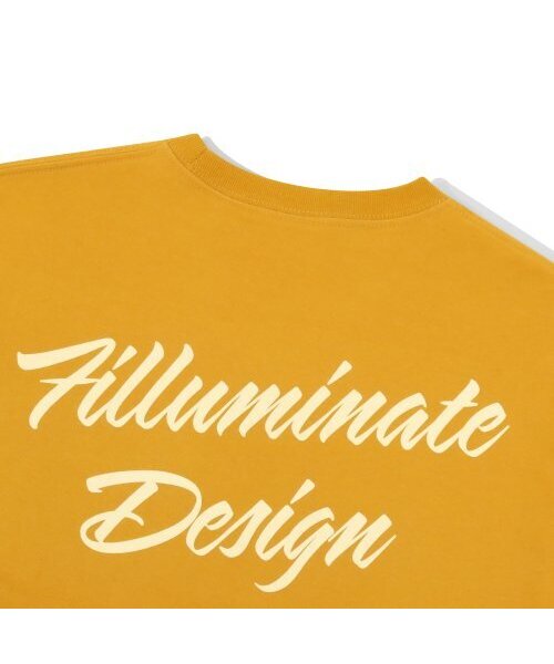 F.ILLUMINATE(フィルミネイト)の「オーバーサイズフラッフィーロゴTシャツ-イエロー(Tシャツ/カットソー・レディース・その他・MEDIUM/LARGE/X-LARGE)」の5枚目の写真