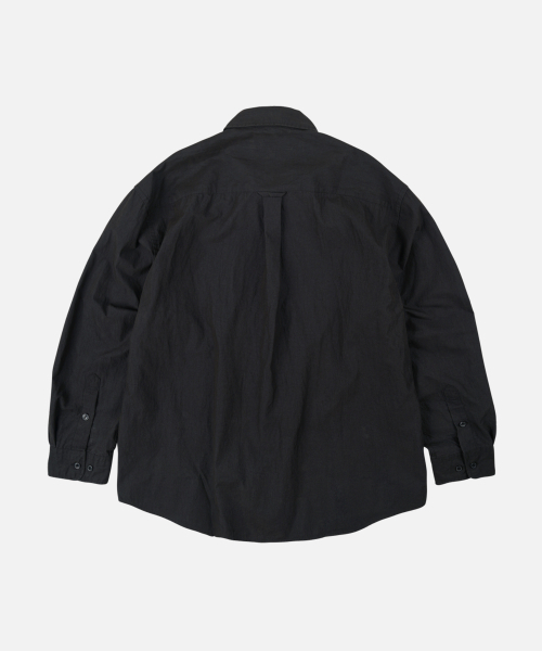FRIZMWORKS(フリズムワークス)の「SOFT TOUCH RELAXED SHIRT 002 _ BLACK(シャツ/ブラウス・メンズ・その他・SMALL/MEDIUM/X-LARGE)」の2枚目の写真