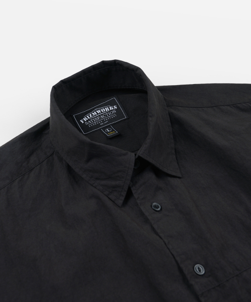 FRIZMWORKS(フリズムワークス)の「SOFT TOUCH RELAXED SHIRT 002 _ BLACK(シャツ/ブラウス・メンズ・その他・SMALL/MEDIUM/X-LARGE)」の3枚目の写真