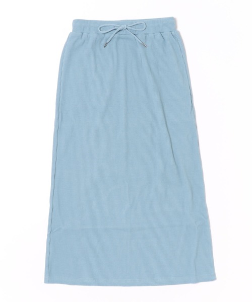 RODEO CROWNS WIDE BOWL（ロデオクラウンズワイドボウル）の「カットイージーナロースカート（スカート・レディース・ブラック/アイボリー/グレー×ホワイト/レッド/ライトブルー・SMALL/MEDIUM）」の6枚目の写真