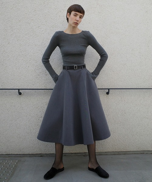 SHOULDER PADS KNIT TOPS（ニット/セーター）｜CLANE（クラネ）の