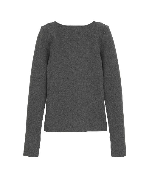 SHOULDER PADS KNIT TOPS（ニット/セーター）｜CLANE（クラネ）の