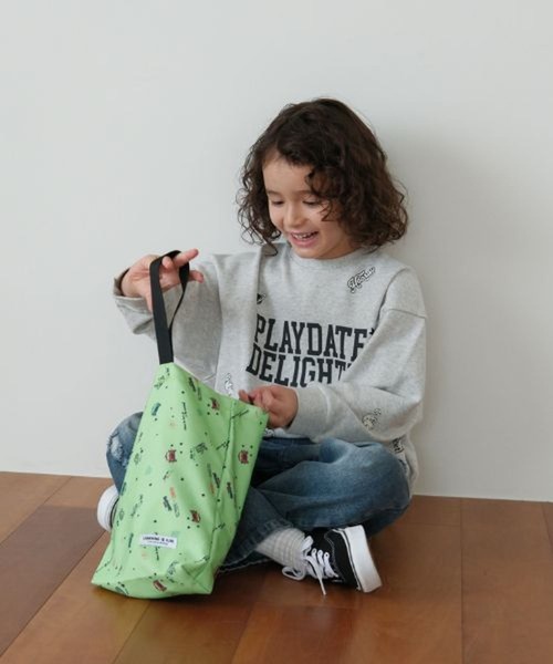 LEPSIM（レプシィム）の「【KIDS】スクール上履き入れ　608100（シューズ小物/雑貨・キッズ・ブラック系その他/ブルー系その他/グリーン系その他・ONE SIZE）」の2枚目の写真