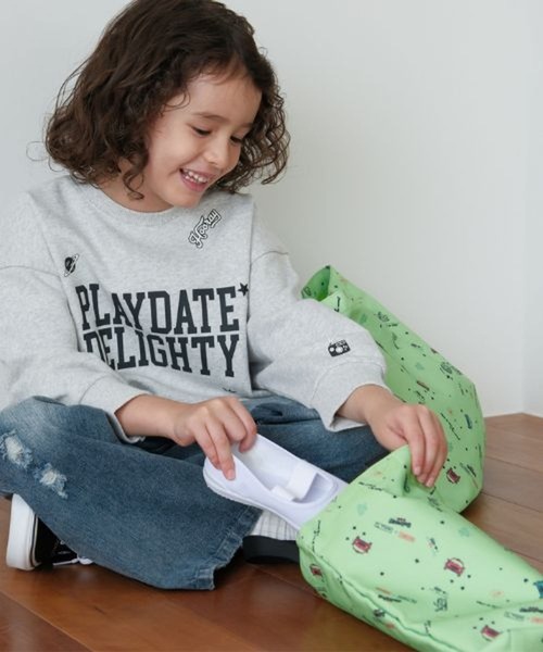 LEPSIM（レプシィム）の「【KIDS】スクール上履き入れ　608100（シューズ小物/雑貨・キッズ・ブラック系その他/ブルー系その他/グリーン系その他・ONE SIZE）」の7枚目の写真