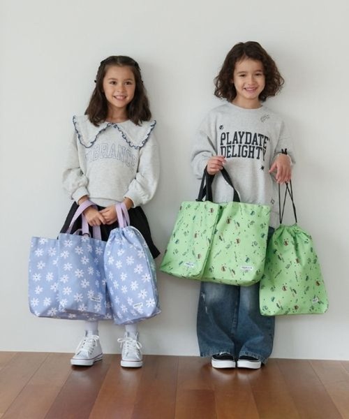 LEPSIM（レプシィム）の「【KIDS】スクール上履き入れ　608100（シューズ小物/雑貨・キッズ・ブラック系その他/ブルー系その他/グリーン系その他・ONE SIZE）」の10枚目の写真