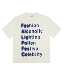 XTONZ（エクストーンズ）の「XTT087 フェスティバル半袖Tシャツ (オートミール)（Tシャツ/カットソー）」