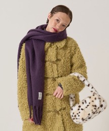 TINA：JOJUN | モヘアライク カラーマフラー TINA：JOJUN(マフラー)