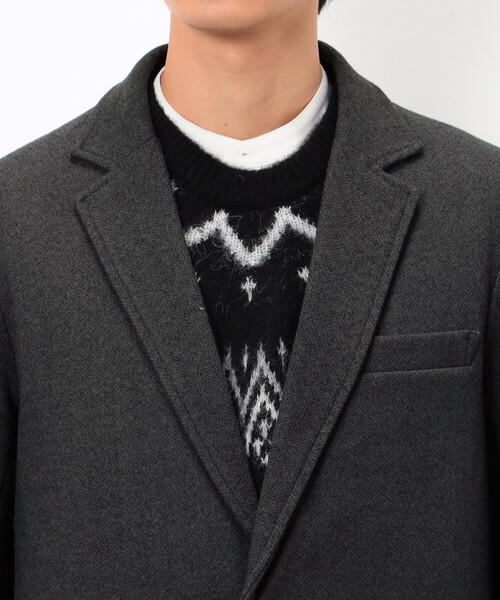 COMME CA ISM(コムサイズム)の「【セットアップ対応】ジャージー ツイード テーラードジャケット(テーラードジャケット・メンズ・チャコール/ネイビー・SMALL/MEDIUM/LARGE)」の15枚目の写真