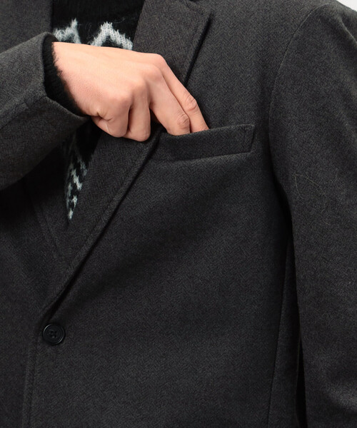 COMME CA ISM(コムサイズム)の「【セットアップ対応】ジャージー ツイード テーラードジャケット(テーラードジャケット・メンズ・チャコール/ネイビー・SMALL/MEDIUM/LARGE)」の14枚目の写真