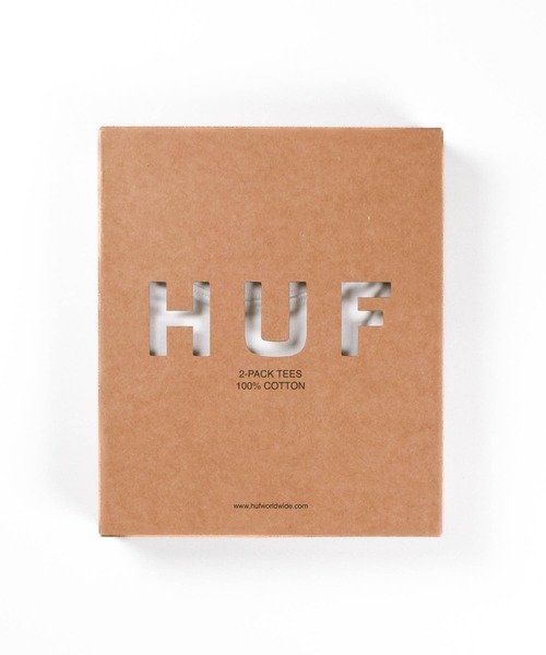 HUF(ハフ)の「【C-HUF2】【HUF/ハフ】HUF SET 2 PACK TEES AC01013(Tシャツ/カットソー・メンズ・ホワイト/ブラック・X-LARGE/LARGE/MEDIUM/SMALL/XX-LARGE)」の20枚目の写真