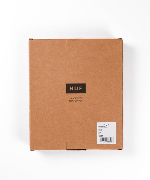 HUF(ハフ)の「【C-HUF2】【HUF/ハフ】HUF SET 2 PACK TEES AC01013(Tシャツ/カットソー・メンズ・ホワイト/ブラック・X-LARGE/LARGE/MEDIUM/SMALL/XX-LARGE)」の21枚目の写真