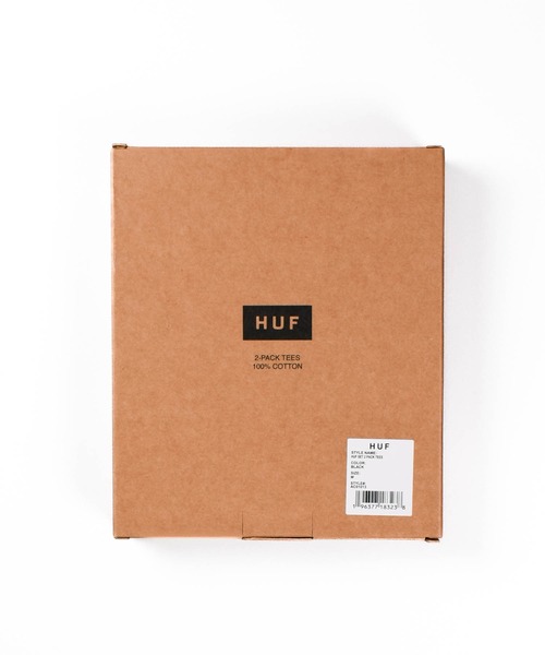 HUF(ハフ)の「【C-HUF2】【HUF/ハフ】HUF SET 2 PACK TEES AC01013(Tシャツ/カットソー・メンズ・ホワイト/ブラック・X-LARGE/LARGE/MEDIUM/SMALL/XX-LARGE)」の11枚目の写真