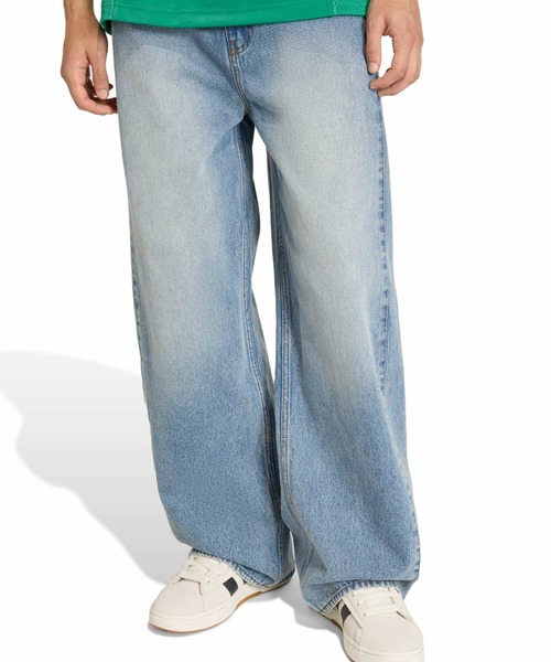 adidas(アディダス)の「adidas DENIM PANTS / アディダス デニム パンツ(デニムパンツ・メンズ・インディゴブルー・36inch/34inch/32inch/30inch)」の2枚目の写真