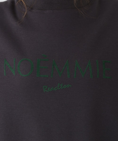EGLANTINE(エグランティーヌ)の「EGLANTINE ロゴ入プルオーバーカットソー(Tシャツ/カットソー・レディース・ダークグリーン/チャコールグレー・40)」の14枚目の写真