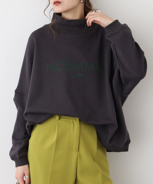 EGLANTINE(エグランティーヌ)の「EGLANTINE ロゴ入プルオーバーカットソー(Tシャツ/カットソー・レディース・ダークグリーン/チャコールグレー・40)」の17枚目の写真