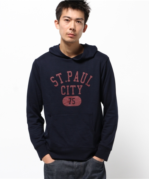 OUTLET（アウトレット）の「【CIAOPANIC TYPY】グラフィックパーカ（パーカー・メンズ・グレー/ネイビー/アイボリー・LARGE/MEDIUM）」の3枚目の写真