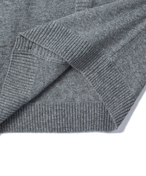 Beyond Closet(-)の「ILPシグネチャーワッペンソフトタッチラウンドカーディガングレー(カーディガン/ボレロ・レディース・その他・MEDIUM/LARGE/SMALL)」の8枚目の写真