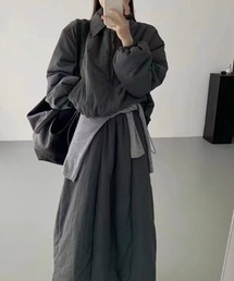 中綿ジャケットセットアップ