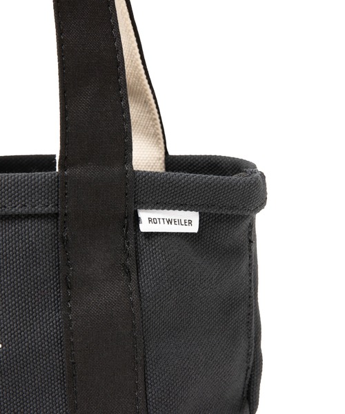 ROTTWEILER（ロットワイラー）の「R9 SMALL TOTE BAG（トートバッグ・メンズ・ブラック・ONE SIZE）」の4枚目の写真