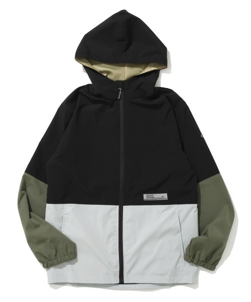 KRIFF MAYER Kid's Collection(クリフメイヤーキッズコレクション)の「【撥水・防汚】クリーネスアクティブマンパ(マウンテンパーカー・キッズ・オレンジ/オリーブ/ブラック/カラフル/ライトグレー・150/140/130/120/170/160)」の5枚目の写真