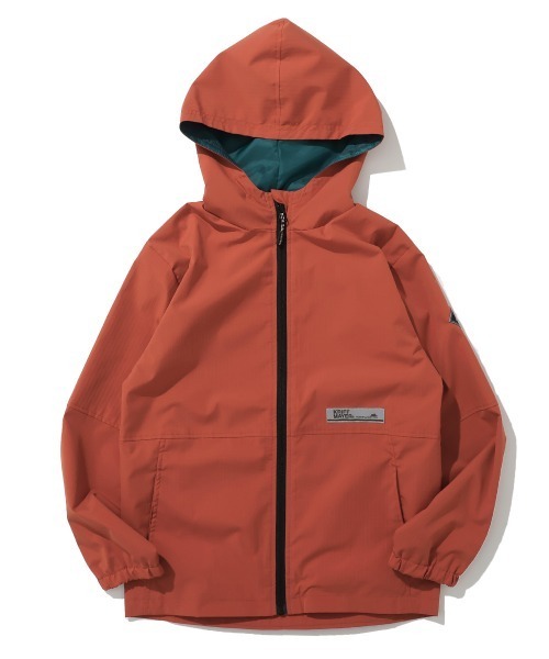 KRIFF MAYER Kid's Collection(クリフメイヤーキッズコレクション)の「【撥水・防汚】クリーネスアクティブマンパ(マウンテンパーカー・キッズ・オレンジ/オリーブ/ブラック/カラフル/ライトグレー・150/140/130/120/170/160)」の11枚目の写真