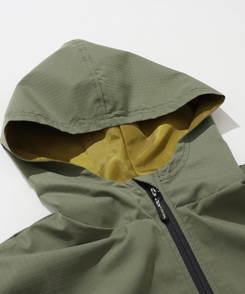 KRIFF MAYER Kid's Collection(クリフメイヤーキッズコレクション)の「【撥水・防汚】クリーネスアクティブマンパ(マウンテンパーカー・キッズ・オレンジ/オリーブ/ブラック/カラフル/ライトグレー・150/140/130/120/170/160)」の13枚目の写真