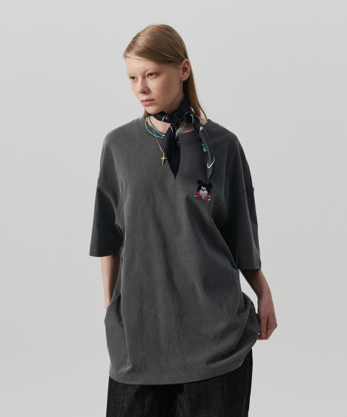 Beyond Closet(-)の「アートアポロウォッシング半袖Tシャツグレー(Tシャツ/カットソー・レディース・その他・SMALL/LARGE)」の3枚目の写真