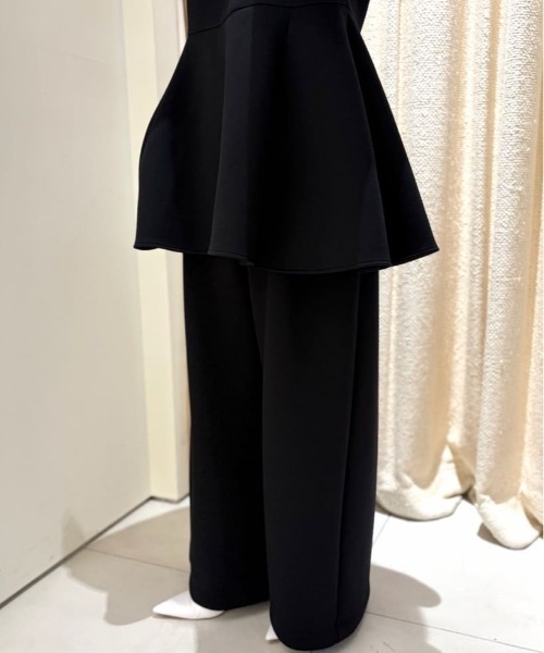 LE PHIL（ルフィル）の「◆ダンボールワイドシルエットパンツ（その他パンツ・レディース・ブラック/ネイビー・0/1）」の3枚目の写真