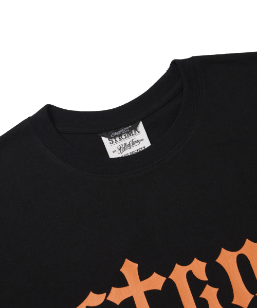 STIGMA(スティグマ)の「STGM Logo Oversized Short Sleeves T-Shirts Black(Tシャツ/カットソー・メンズ・その他・MEDIUM/LARGE/X-LARGE)」の3枚目の写真