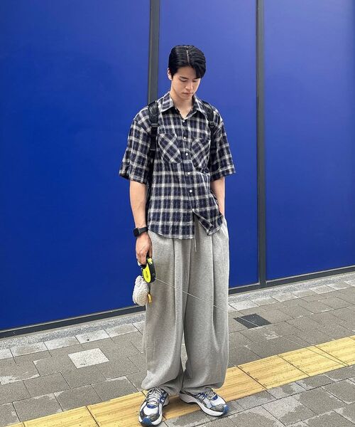 bounDary(バウンダリー)の「ワンタッチストリングロングスウェットパンツ【グレー】(スウェットパンツ・レディース・その他・MEDIUM/LARGE/X-LARGE)」の9枚目の写真