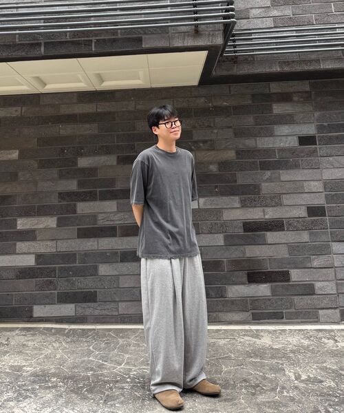 bounDary(バウンダリー)の「ワンタッチストリングロングスウェットパンツ【グレー】(スウェットパンツ・レディース・その他・MEDIUM/LARGE/X-LARGE)」の3枚目の写真