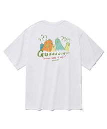 グー メンズ 半袖Tシャツ ホワイト