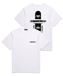 スケートボード オーバーサイズ 半袖Tシャツ (VS0074) ホワイト
