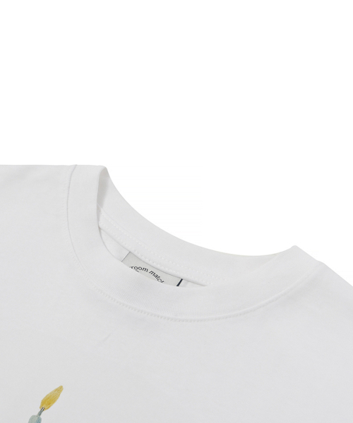 MATCHGLOBE(マッチグローブ)の「ブルーケーキクロップTシャツ(ホワイト)(Tシャツ/カットソー・レディース・その他・FREE)」の3枚目の写真