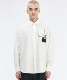 Patch White Shirt