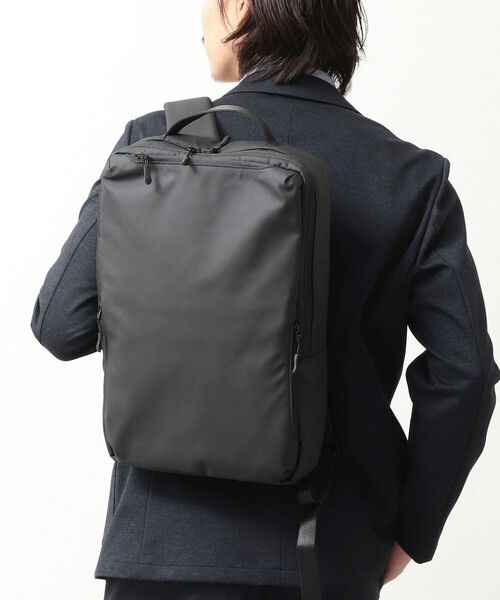 NOLLEY'S LIGHT(ノーリーズライト)の「《ビジカジ対応》FUNCTIONAL BACKPACK(ビジネスバッグ・メンズ・ブラック・FREE)」の1枚目の写真