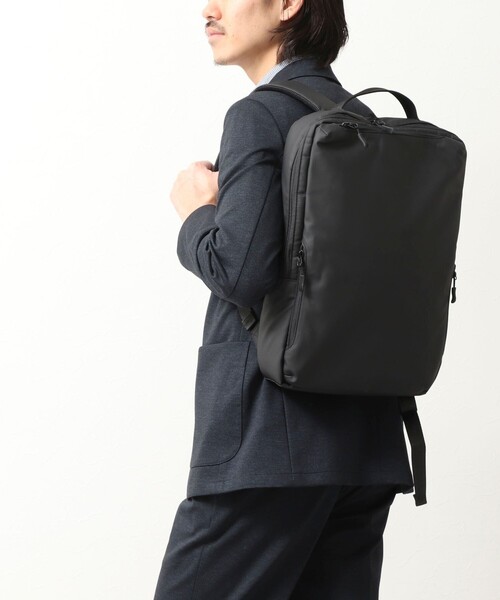 NOLLEY'S LIGHT(ノーリーズライト)の「《ビジカジ対応》FUNCTIONAL BACKPACK(ビジネスバッグ・メンズ・ブラック・FREE)」の3枚目の写真
