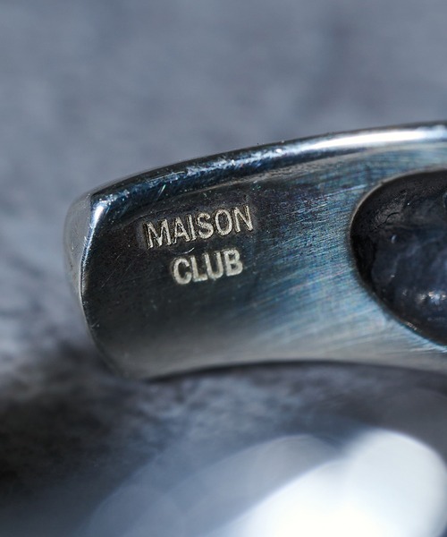 MAISON CLUB(メゾンクラブ)の「【MAISON CLUB】Free Association Ring TYPE-B FreeSize / Silver925/ KUN/ フリーサイズ リング(リング・メンズ・シルバー・FREE)」の4枚目の写真