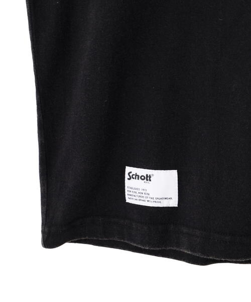 schott(ショット)の「Schott/ショット/PLENTY TOUGH EMB. HENLEY LS T-SHIRT/プレンティタフ 刺繍 ヘンリーネック ロンT(Tシャツ/カットソー・メンズ・ネイビー/ブラウン/ブラック・XL/L/M/2XL)」の12枚目の写真