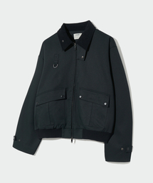 ECORR（エコル）の「Corduroy collar hunting blue jean jacket_black（ミリタリージャケット）」