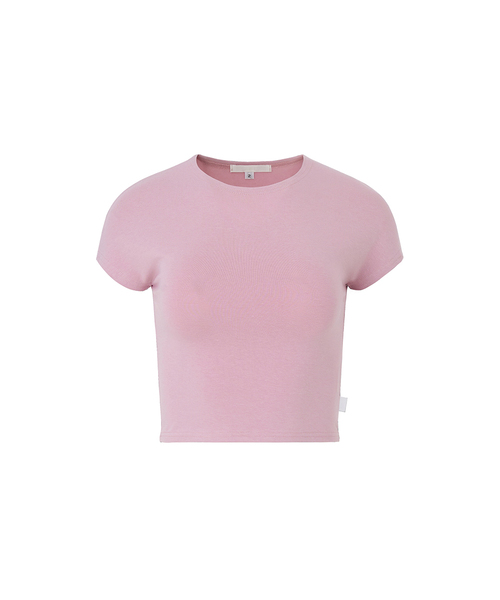 A.R.U(エイアールユー)の「SIMPLE CROP TOP(Tシャツ/カットソー・レディース・ブラック/ネイビー/カーキ/オレンジ/アイボリー/PINK・SMALL/MEDIUM)」の5枚目の写真