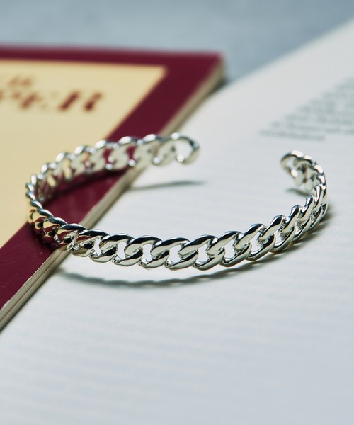 MAISON CLUB】Anderson Bangle M/Chain Design Bangle Silver925 