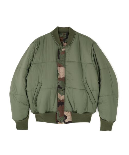 Alpha Industries（アルファインダストリーズ）の「Alpha Industries/アルファインダストリーズ/MA‐1 BASE FLIGHT JACKET CAMO/エムエーワン ベース フライト ジャケット カモ（MA-1・メンズ・その他2・M/L/S）」の3枚目の写真