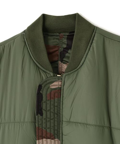 Alpha Industries（アルファインダストリーズ）の「Alpha Industries/アルファインダストリーズ/MA‐1 BASE FLIGHT JACKET CAMO/エムエーワン ベース フライト ジャケット カモ（MA-1・メンズ・その他2・M/L/S）」の9枚目の写真