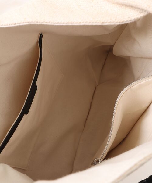 LE VERNIS（ル・ベルニ）の「LE VERNIS/ル・ヴェルニ　 One handle cloth bag（ハンドバッグ・レディース・ブラウン/ブラック・ONE SIZE）」の5枚目の写真