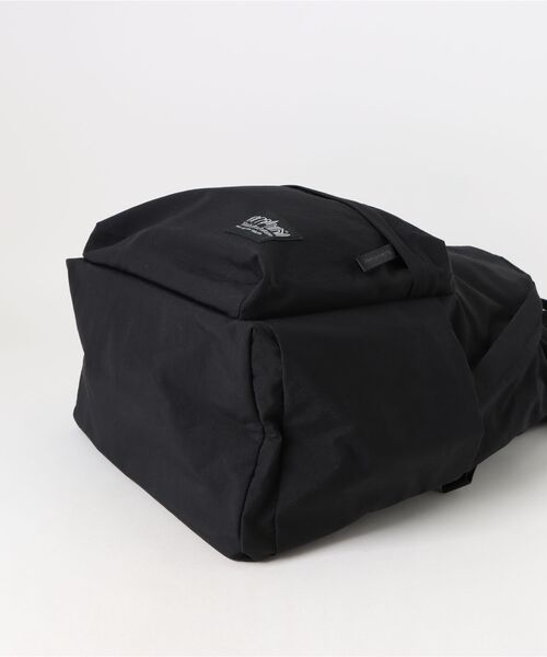 Manhattan Portage BLACK LABEL（マンハッタンポーテージ　ブラックレーベル）の「STUYTOWN BACKPACK(LG) NYLON TUSSAH（バックパック/リュック・メンズ・ブラック・LARGE）」の14枚目の写真