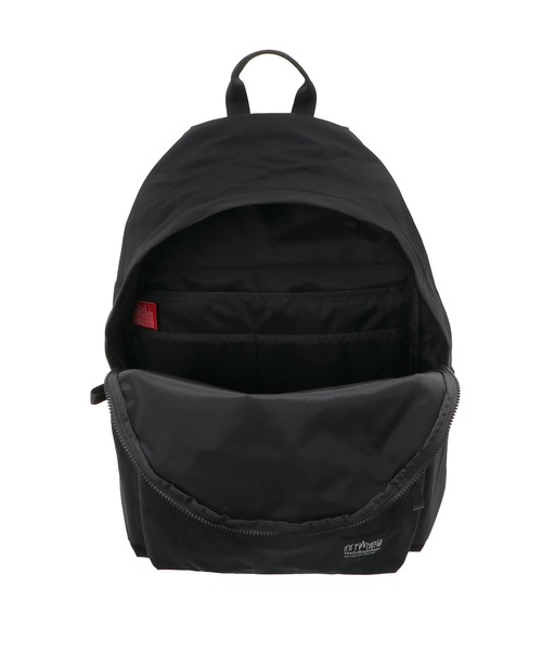 Manhattan Portage BLACK LABEL（マンハッタンポーテージ　ブラックレーベル）の「STUYTOWN BACKPACK(LG) NYLON TUSSAH（バックパック/リュック・メンズ・ブラック・LARGE）」の6枚目の写真